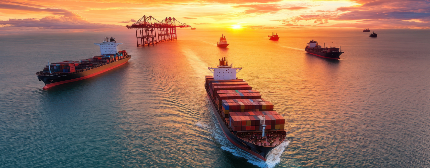 Modal shift from air to ocean and rail freight reduces carbon emissions by up to 50x per ton-kilometer